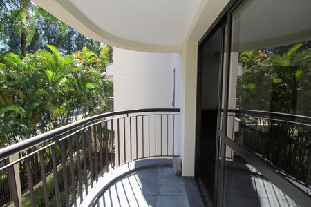 Varanda da Sala de apartamento para alugar com 3 quartos, 127m² em Cidade São Francisco, São Paulo