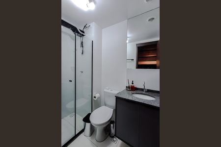Studio para alugar com 35m², 1 quarto e sem vaga Studio para alugar com 35m², 1 quarto e sem vagaBanheiro