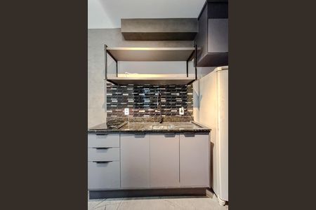 Studio para alugar com 35m², 1 quarto e sem vaga Studio para alugar com 35m², 1 quarto e sem vagaCozinha