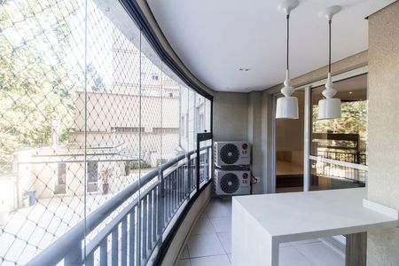 Varanda gourmet de apartamento para alugar com 2 quartos, 90m² em Alphaville Empresarial, Barueri