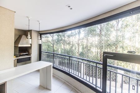 Varanda gourmet de apartamento para alugar com 2 quartos, 90m² em Alphaville Empresarial, Barueri