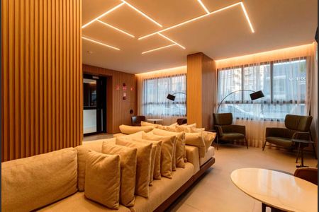 Apartamento à venda com 36m², 1 quarto e sem vaga Apartamento à venda com 36m², 1 quarto e sem vagaHall