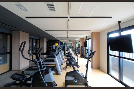 Apartamento à venda com 36m², 1 quarto e sem vaga Apartamento à venda com 36m², 1 quarto e sem vagaÁrea comum - Academia