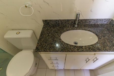 Apartamento para alugar com 64m², 2 quartos e 2 vagas Apartamento para alugar com 64m², 2 quartos e 2 vagasBanheiro da Suíte