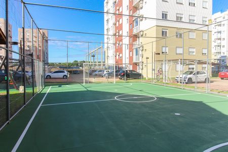 Área comum - Quadra de apartamento à venda com 2 quartos, 55m² em Fátima, Canoas