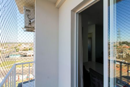 Varanda da Sala de apartamento à venda com 2 quartos, 55m² em Fátima, Canoas