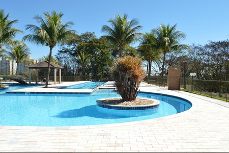 Casa de condomínio para alugar com 87m², 3 quartos e 2 vagasÁrea comum - Piscina