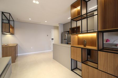 Sala de apartamento para alugar com 2 quartos, 65m² em Indianópolis, São Paulo