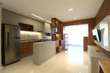 Sala de apartamento para alugar com 2 quartos, 65m² em Indianópolis, São Paulo