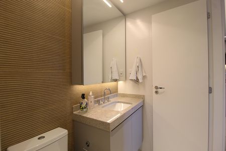Apartamento à venda com 65m², 2 quartos e 1 vagaBanheiro Social