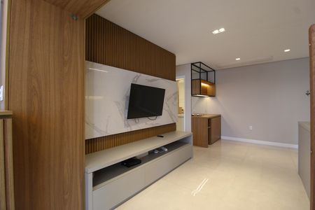 Sala de apartamento para alugar com 2 quartos, 65m² em Indianópolis, São Paulo