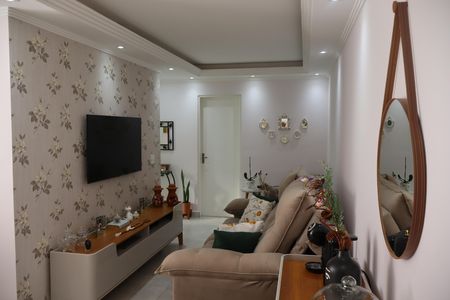 Sala  de apartamento à venda com 2 quartos, 72m² em Vila Galvão, Guarulhos