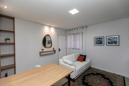 SALA  de apartamento à venda com 1 quarto, 60m² em Cambuí, Campinas
