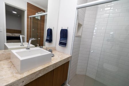 Apartamento à venda com 60m², 1 quarto e sem vaga Apartamento à venda com 60m², 1 quarto e sem vagaBANHEIRO