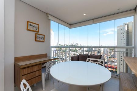 Varanda da Sala de apartamento à venda com 2 quartos, 62m² em Vila Romana, São Paulo