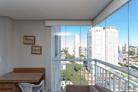 Varanda da Sala de apartamento à venda com 2 quartos, 62m² em Vila Romana, São Paulo