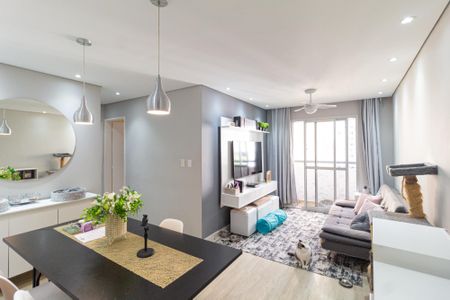Sala de apartamento para alugar com 2 quartos, 54m² em Vila Yara, Osasco