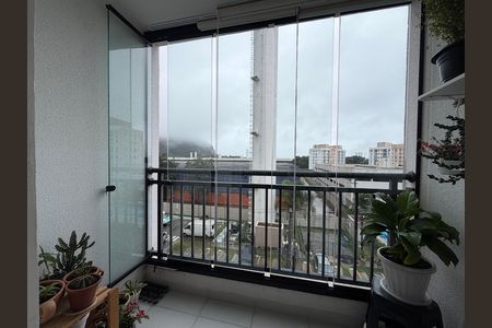 Sala - Varanda  de apartamento à venda com 2 quartos, 43m² em Anil, Rio de Janeiro