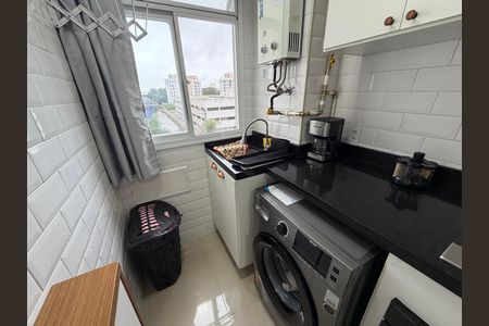 Área de serviço  de apartamento à venda com 2 quartos, 43m² em Anil, Rio de Janeiro