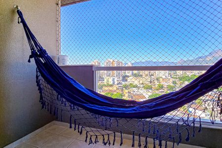 Varanda da Sala de apartamento para alugar com 3 quartos, 79m² em Engenho de Dentro, Rio de Janeiro