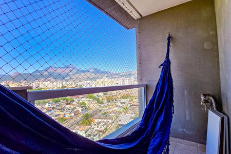 Varanda da Sala de apartamento para alugar com 3 quartos, 79m² em Engenho de Dentro, Rio de Janeiro