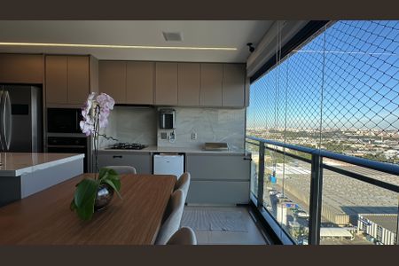Varanda da Sala de apartamento para alugar com 2 quartos, 75m² em Tamboré, Barueri