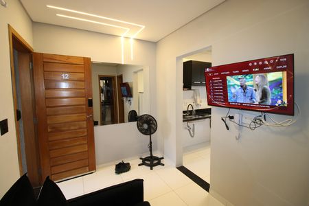 Sala de apartamento à venda com 1 quarto, 27m² em Vila Jacuí, São Paulo