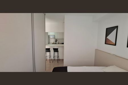 Studio para alugar com 37m², 1 quarto e 1 vaga Studio para alugar com 37m², 1 quarto e 1 vagaQuarto