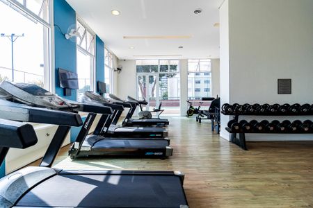 Apartamento para alugar com 44m², 1 quarto e 1 vaga Apartamento para alugar com 44m², 1 quarto e 1 vagaAcademia