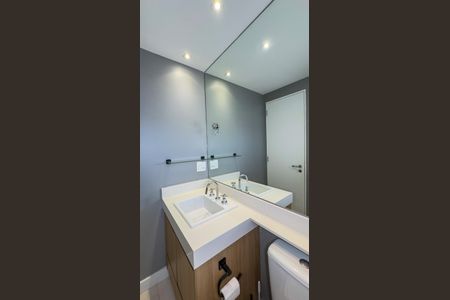 Apartamento para alugar com 44m², 1 quarto e 1 vaga Apartamento para alugar com 44m², 1 quarto e 1 vagaBanheiro da Suíte