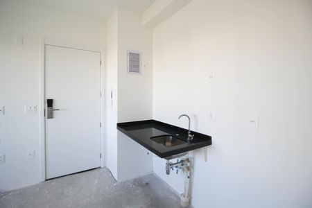 Cozinha de kitnet/studio à venda com 1 quarto, 30m² em Indianópolis, São Paulo