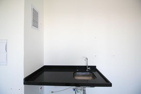 Cozinha de kitnet/studio à venda com 1 quarto, 30m² em Indianópolis, São Paulo