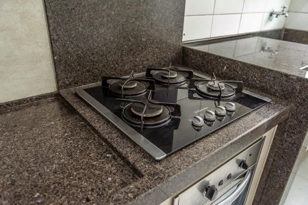 Apartamento para alugar com 35m², 2 quartos e 1 vagaDetalhe Cozinha-Cooktop