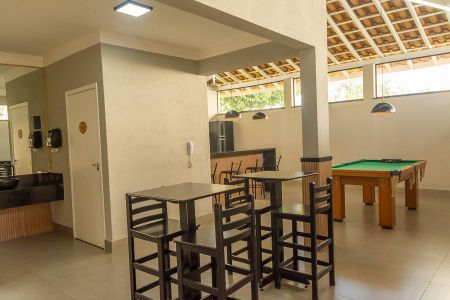 Apartamento para alugar com 35m², 2 quartos e 1 vagaÁrea Comum-Salão de Festas