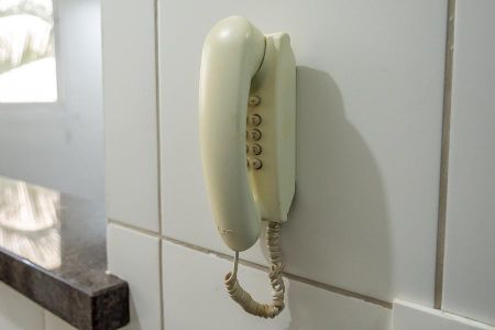 Apartamento para alugar com 35m², 2 quartos e 1 vagaDetalhe Cozinha-Interfone