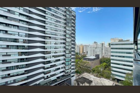 Studio para alugar com 32m², 1 quarto e 1 vaga Studio para alugar com 32m², 1 quarto e 1 vagaVaranda