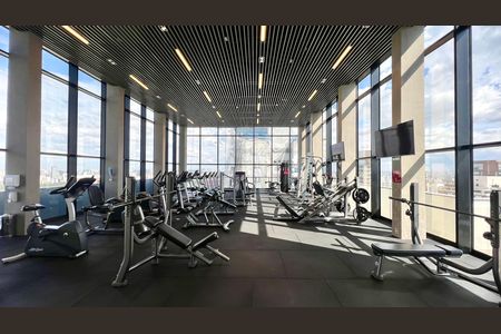 Studio para alugar com 32m², 1 quarto e 1 vaga Studio para alugar com 32m², 1 quarto e 1 vagaAcademia