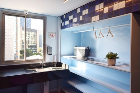 Apartamento para alugar com 28m², 1 quarto e sem vagaLavanderia