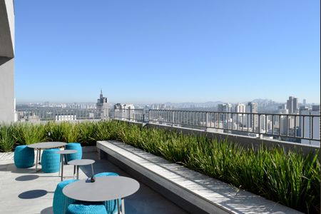 Apartamento para alugar com 28m², 1 quarto e sem vagaRooftop