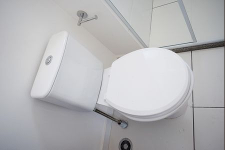 Apartamento para alugar com 28m², 1 quarto e sem vagaBanheiro da Suíte