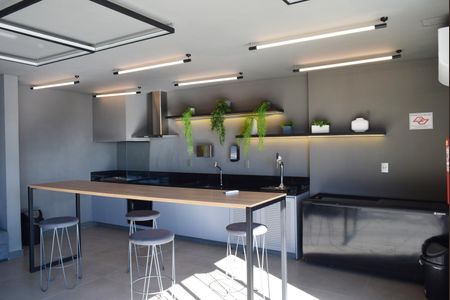 Apartamento para alugar com 28m², 1 quarto e sem vagaBar Rooftop