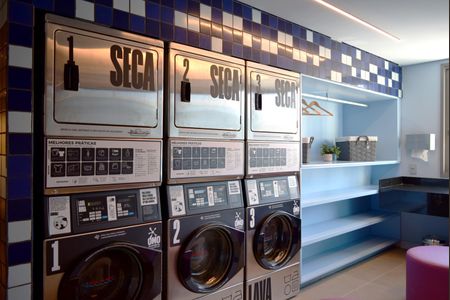 Apartamento para alugar com 28m², 1 quarto e sem vagaLavanderia