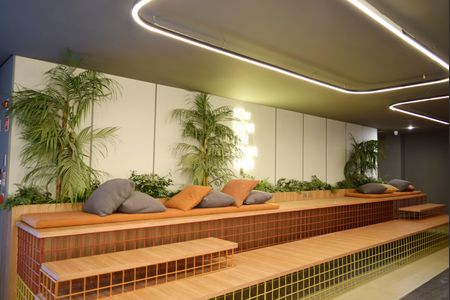 Apartamento para alugar com 28m², 1 quarto e sem vagaHall social