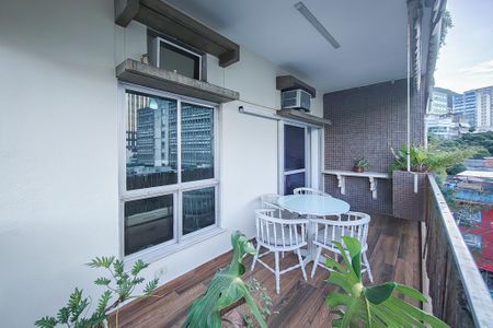 Varanda  de apartamento para alugar com 2 quartos, 82m² em Botafogo, Rio de Janeiro