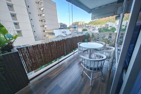 Varanda  de apartamento para alugar com 2 quartos, 82m² em Botafogo, Rio de Janeiro
