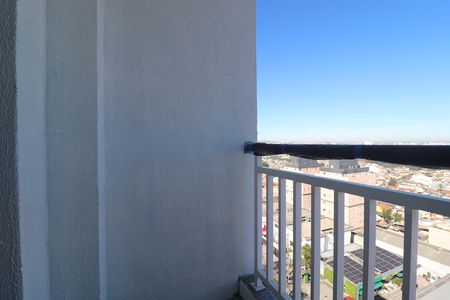Varanda da Sala de apartamento para alugar com 2 quartos, 55m² em Jardim Cristiane, Santo André