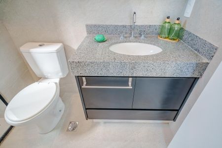 Studio para alugar com 29m², 1 quarto e sem vagaBanheiro