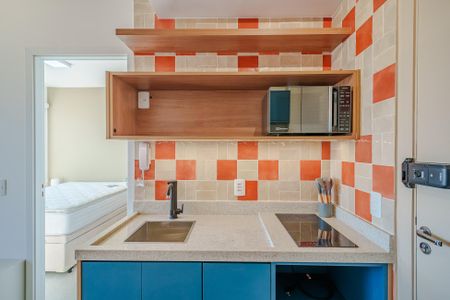 Studio para alugar com 29m², 1 quarto e sem vagaCozinha