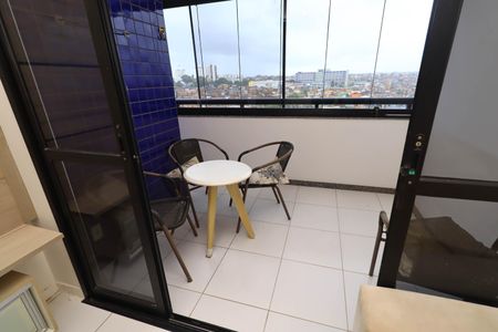 Varanda da Sala de apartamento para alugar com 3 quartos, 78m² em Saboeiro, Salvador