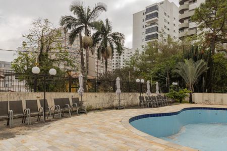 Área comum - Piscina de apartamento para alugar com 4 quartos, 168m² em Moema, São Paulo